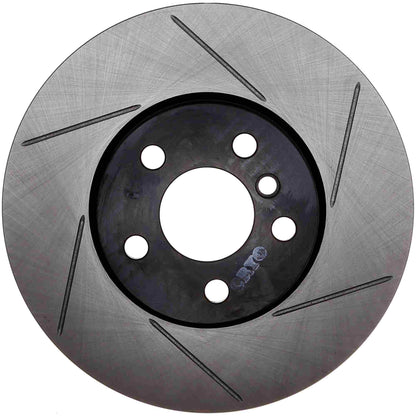 StopTech 16-18 Mini Cooper Clubman Front Left Sport Slotted Rotor 126.34180SL