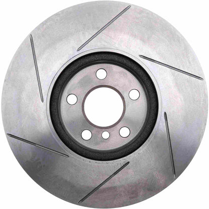 StopTech 15-17 Mini Cooper Slotted Front Left Sport Brake Rotor 126.34186SL