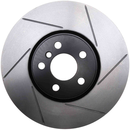 StopTech 15-17 Mini Cooper Slotted Front Left Sport Brake Rotor 126.34186SL