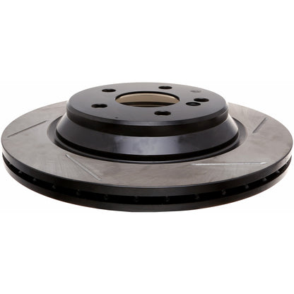 StopTech Sport Slotted Brake Rotor; Rear Left