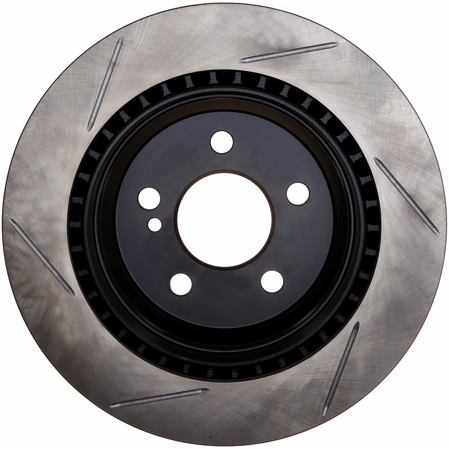 StopTech Sport Slotted Brake Rotor; Rear Left