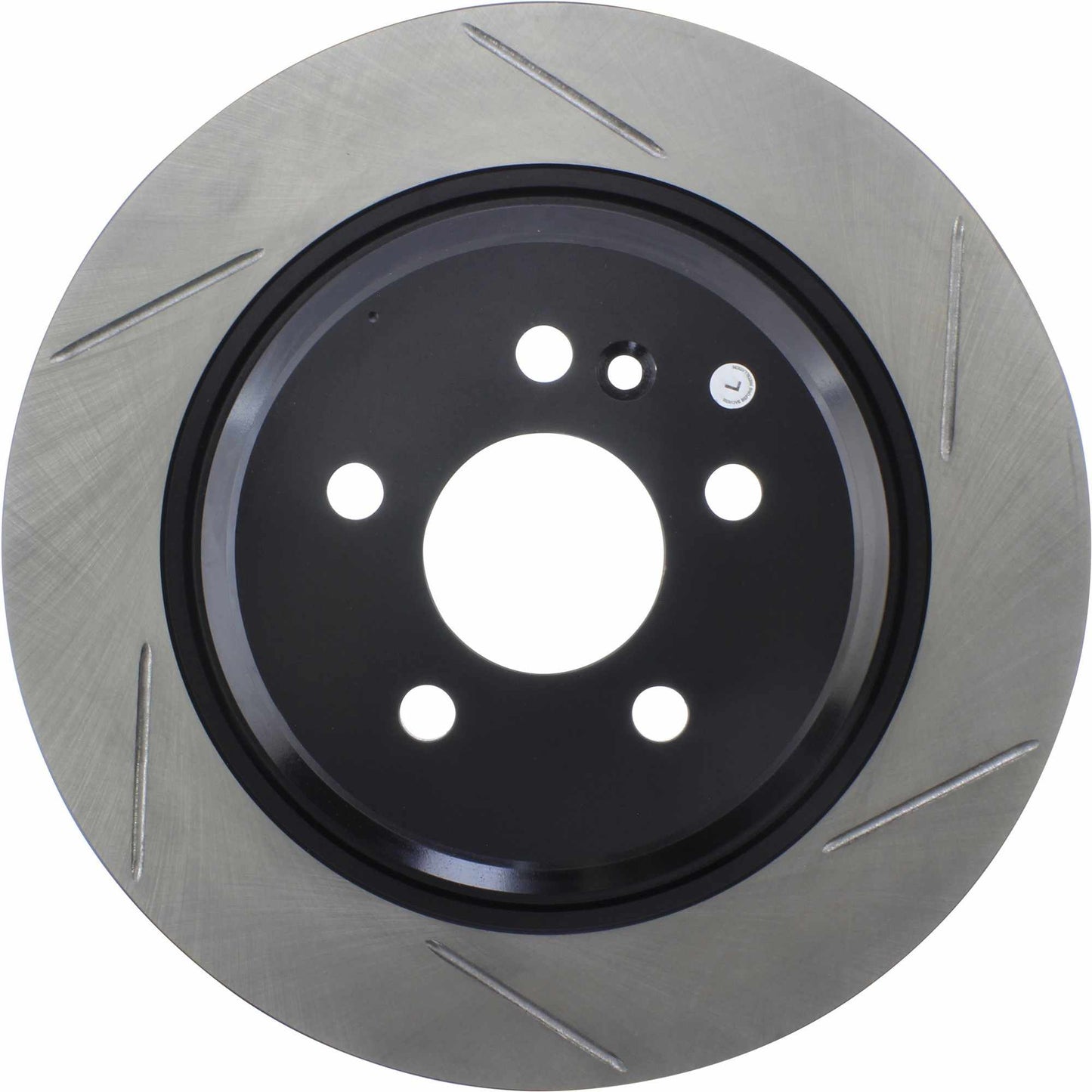 StopTech Sport Slotted Brake Rotor; Rear Left