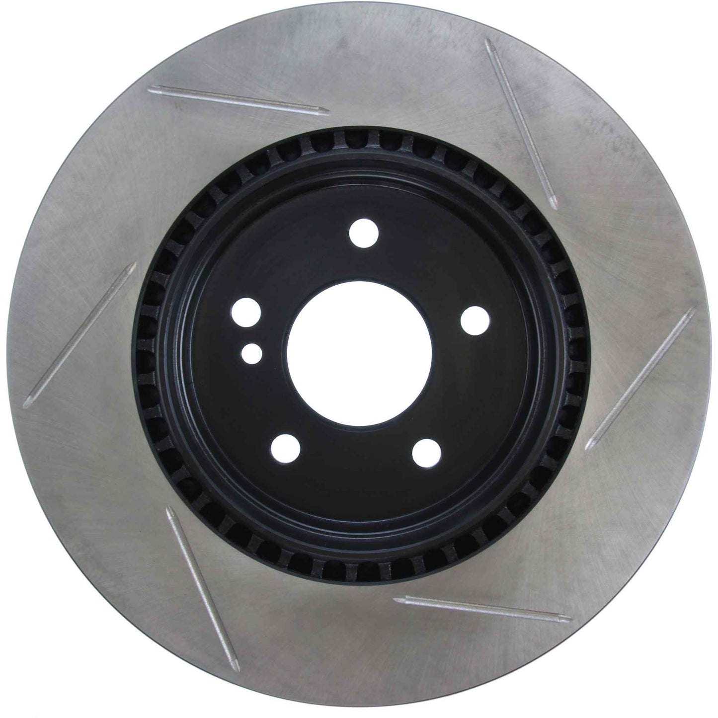 StopTech Sport Slotted Brake Rotor; Rear Left