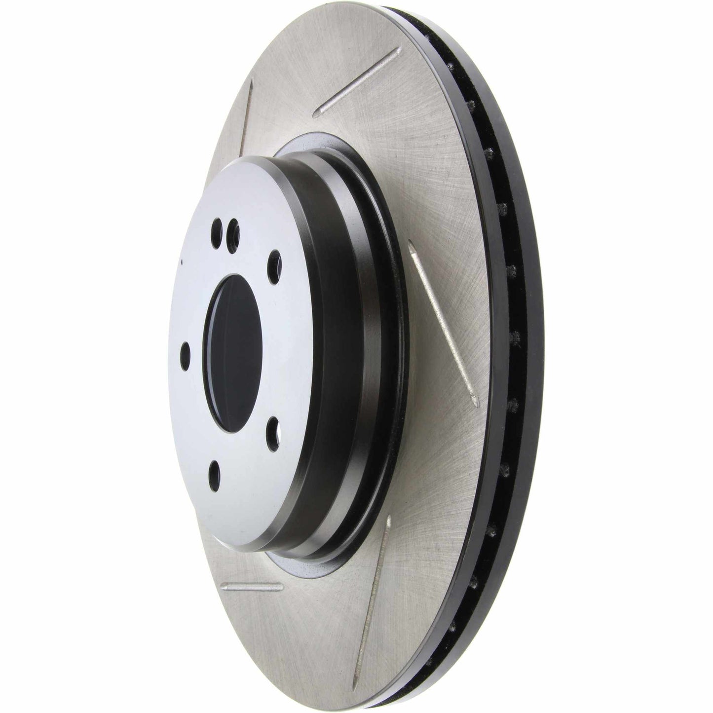 StopTech Sport Slotted Brake Rotor; Rear Left