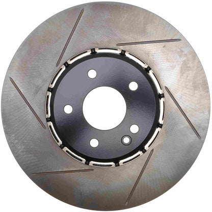 StopTech Power Slot 99-00 Mercedes Benz C43 AMG / 01-02 CLK55/CLK63 AMG Front Right Slotted Rotor 126.35059SR