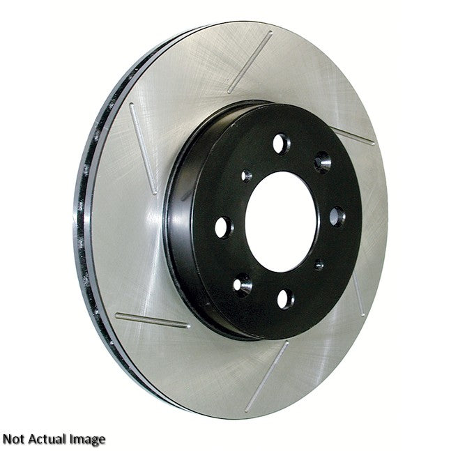 StopTech Sport Slotted Brake Rotor; Rear Left