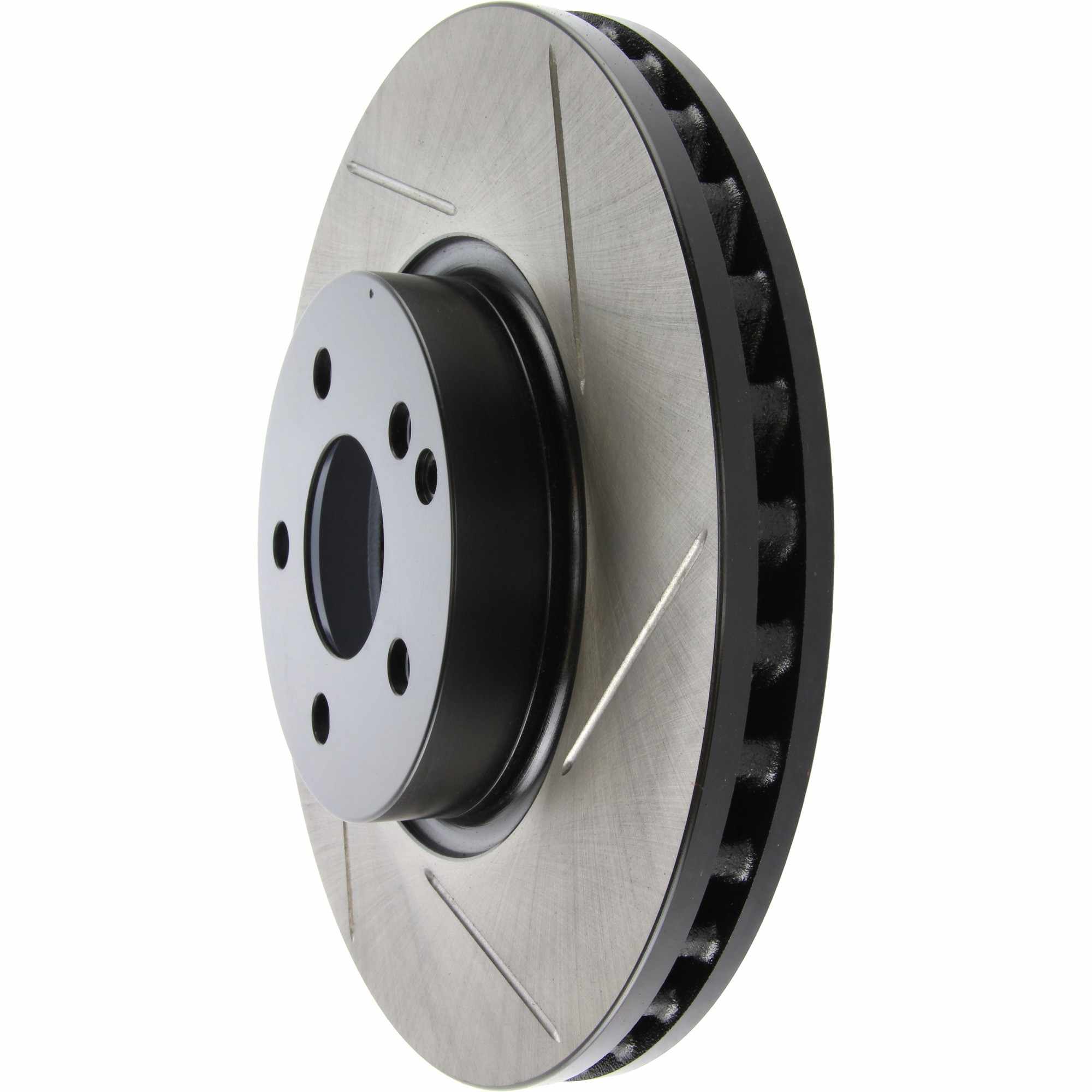 StopTech 10-16 Mercedes E350 Cryo Slotted Vented Front Left Sport Brake Rotor 126.35110CSL