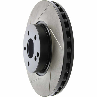 StopTech 10-16 Mercedes E350 Cryo Slotted Vented Front Right Sport Brake Rotor 126.35110CSR