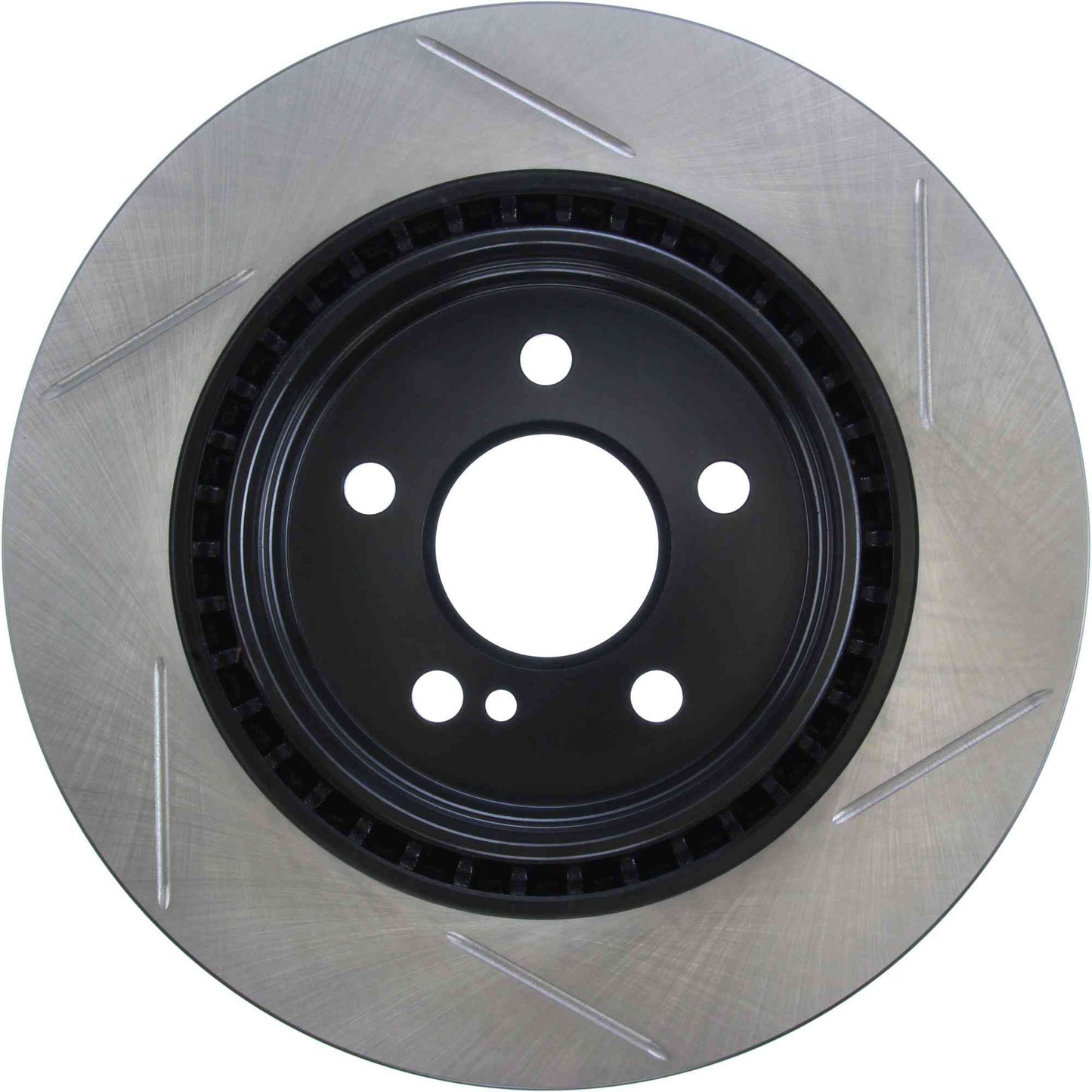 StopTech Sport Slotted Brake Rotor; Rear Left