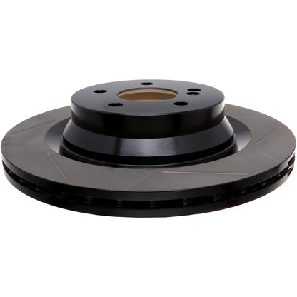 StopTech Sport Slotted Brake Rotor; Rear Left