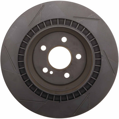 StopTech Sport Slotted Brake Rotor; Rear Left