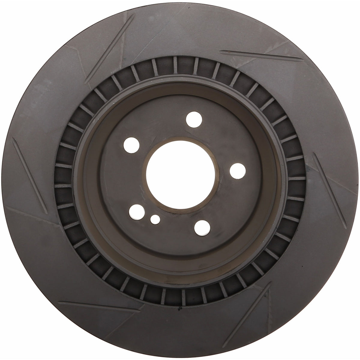 StopTech Sport Slotted Brake Rotor; Rear Left