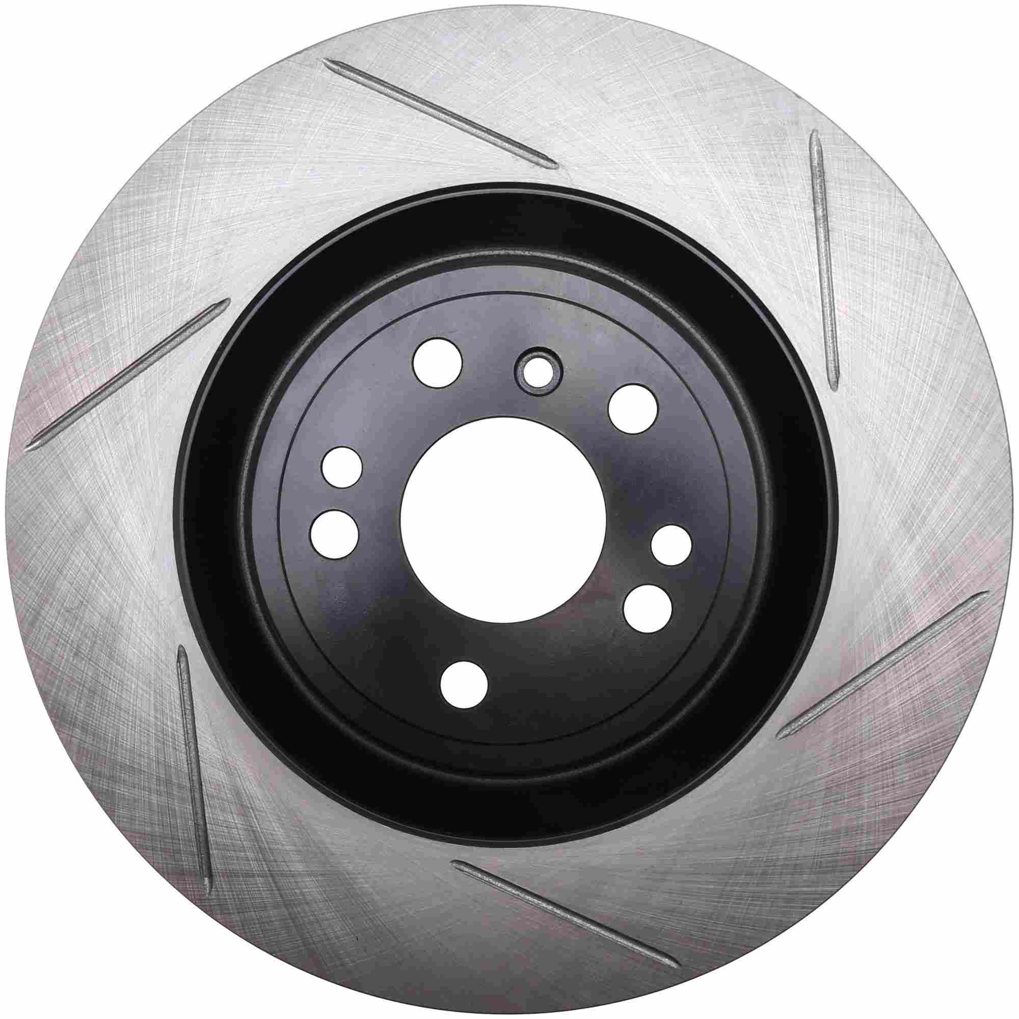 StopTech Sport Slotted Brake Rotor; Front Left