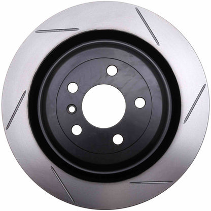 StopTech Sport Slotted Brake Rotor; Rear Left