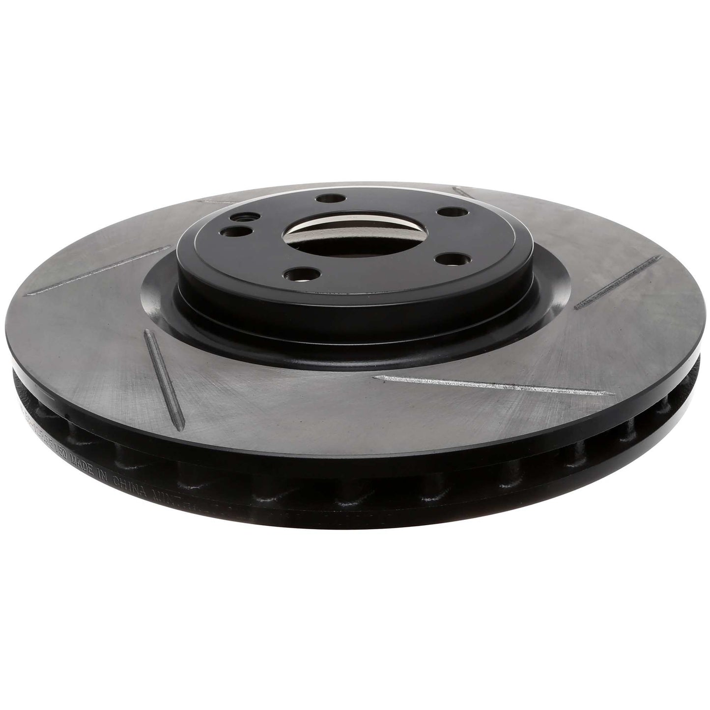 StopTech 14-19 Mercedes CLA Class Front Left Sport Slotted Rotor 126.35150SL
