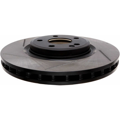 Sport Slotted Front Right Brake Rotor; Mercedes-Benz CLA-GLA250 2013-2019 126.35150SR