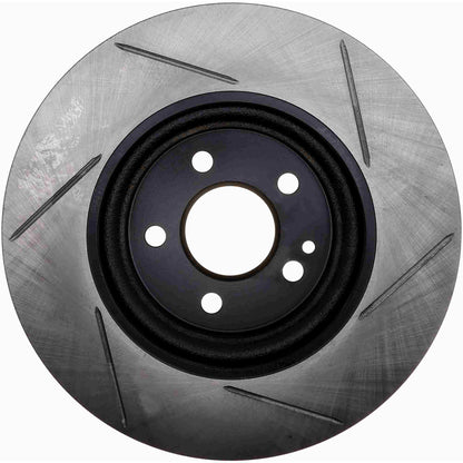 Sport Slotted Front Right Brake Rotor; Mercedes-Benz CLA-GLA250 2013-2019 126.35150SR
