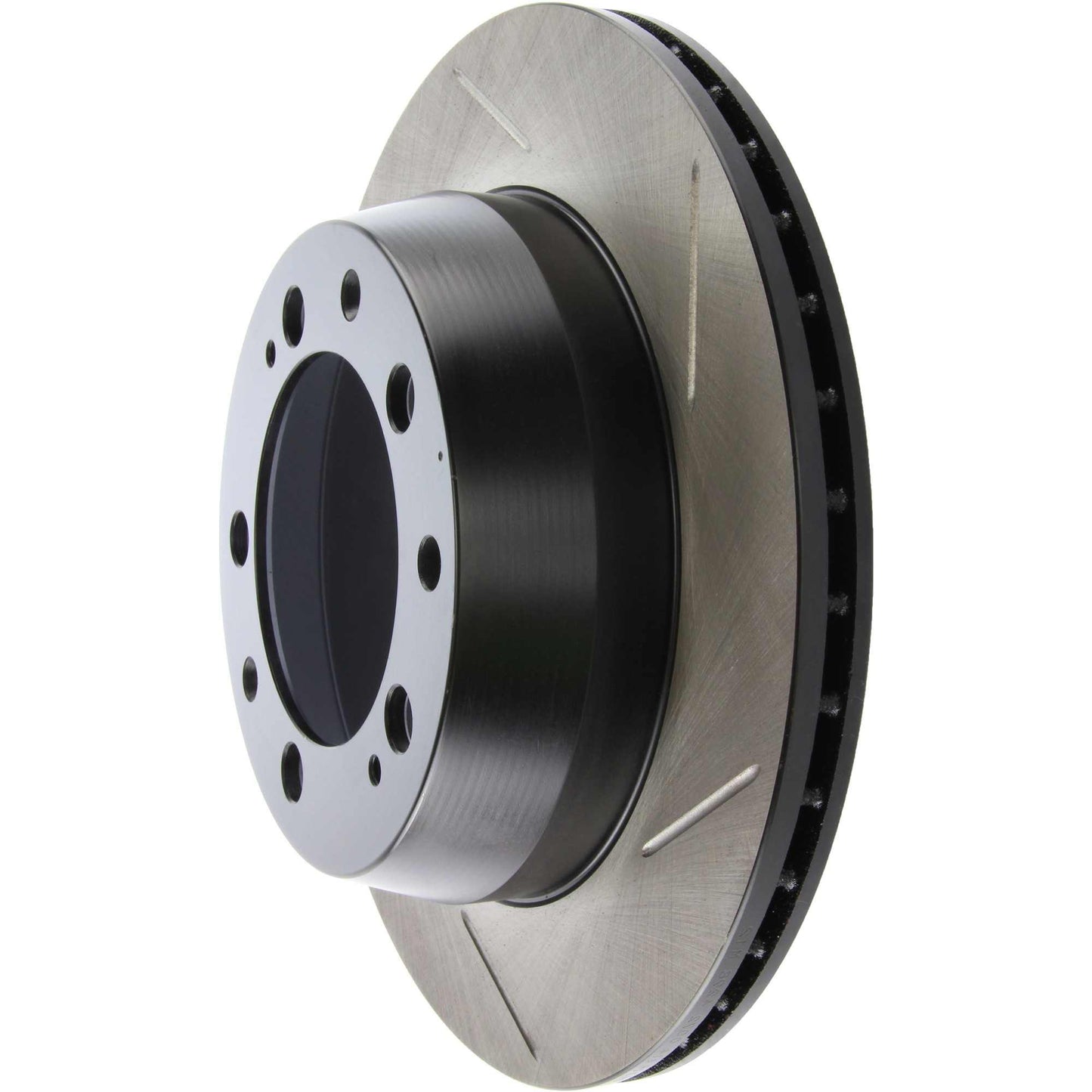 StopTech Sport Slotted Brake Rotor; Rear Left