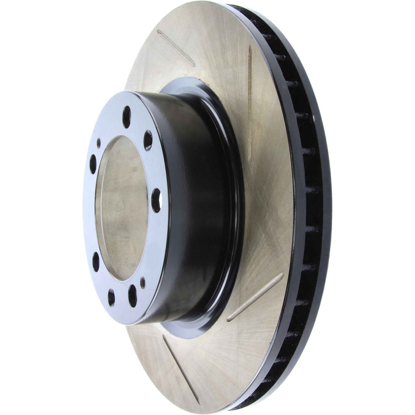StopTech 90-91 Porsche 944 (Exc Turbo)/92-95 968 (Exc Sport) Slotted Left Front CRYO-STOP Rotor 126.37021CSL