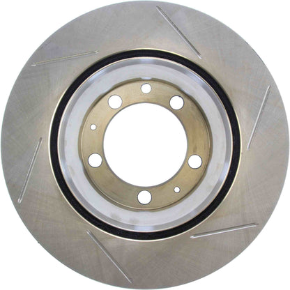StopTech Power Slot 90-94 Porsche 911 Carrera 2/2S/Carrera 4/Targa 4/4S Left Rear Slotted Rotor 126.37023SL