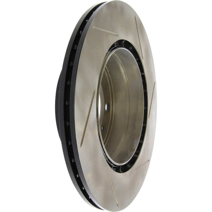 StopTech Sport Slotted Brake Rotor; Rear Left