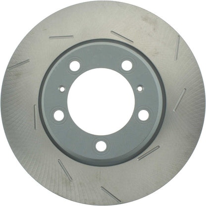 Centric Parts Disc Brake Rotor Premium OE Style Slotted e-coated for 2019-2017 Mercedes-Benz GLS550, S450 2019-2018, SL63 AMG 2012-2009, Porsche 911 1985-2020 126.37039
