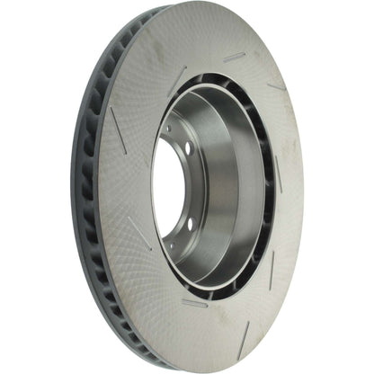 Centric Parts Disc Brake Rotor Premium OE Style Slotted e-coated for 2019-2017 Mercedes-Benz GLS550, S450 2019-2018, SL63 AMG 2012-2009, Porsche 911 1985-2020 126.37039