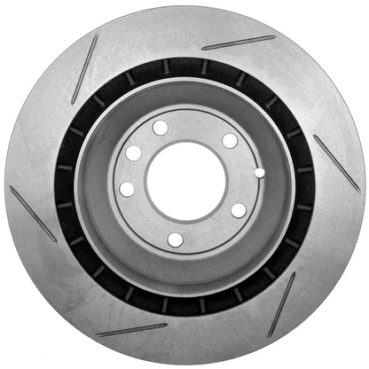 StopTech Sport Slotted Brake Rotor; Rear Left