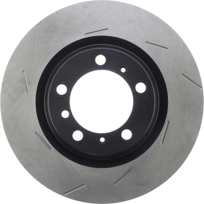 Centric Parts Disc Brake Rotor Premium OE Style Slotted e-Coated for 2007-2013 Porsche 911 2011-2016 Panamera 126.37054