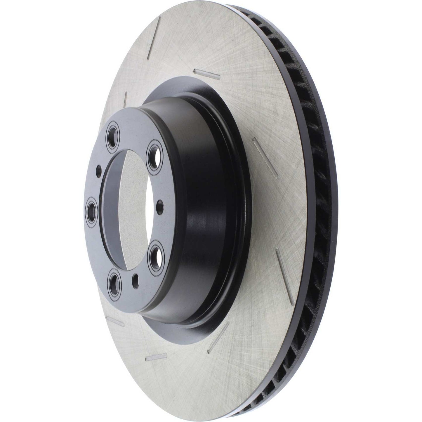 Centric Parts Disc Brake Rotor Premium OE Style Slotted e-Coated for 2007-2013 Porsche 911 2011-2016 Panamera 126.37054