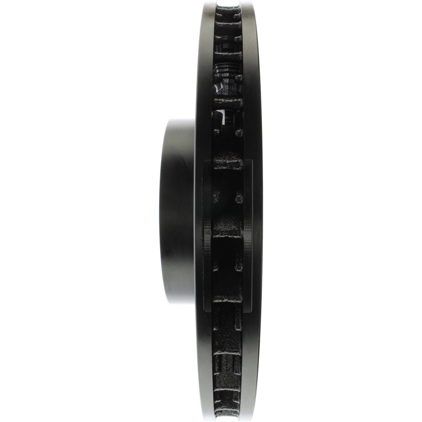 Centric Parts Disc Brake Rotor Premium OE Style Slotted e-coated for 2010-2013 Porsche Panamera 126.37070