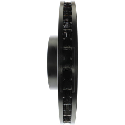 Centric Parts Disc Brake Rotor Premium OE Style Slotted e-coated for 2010-2013 Porsche Panamera 126.37070