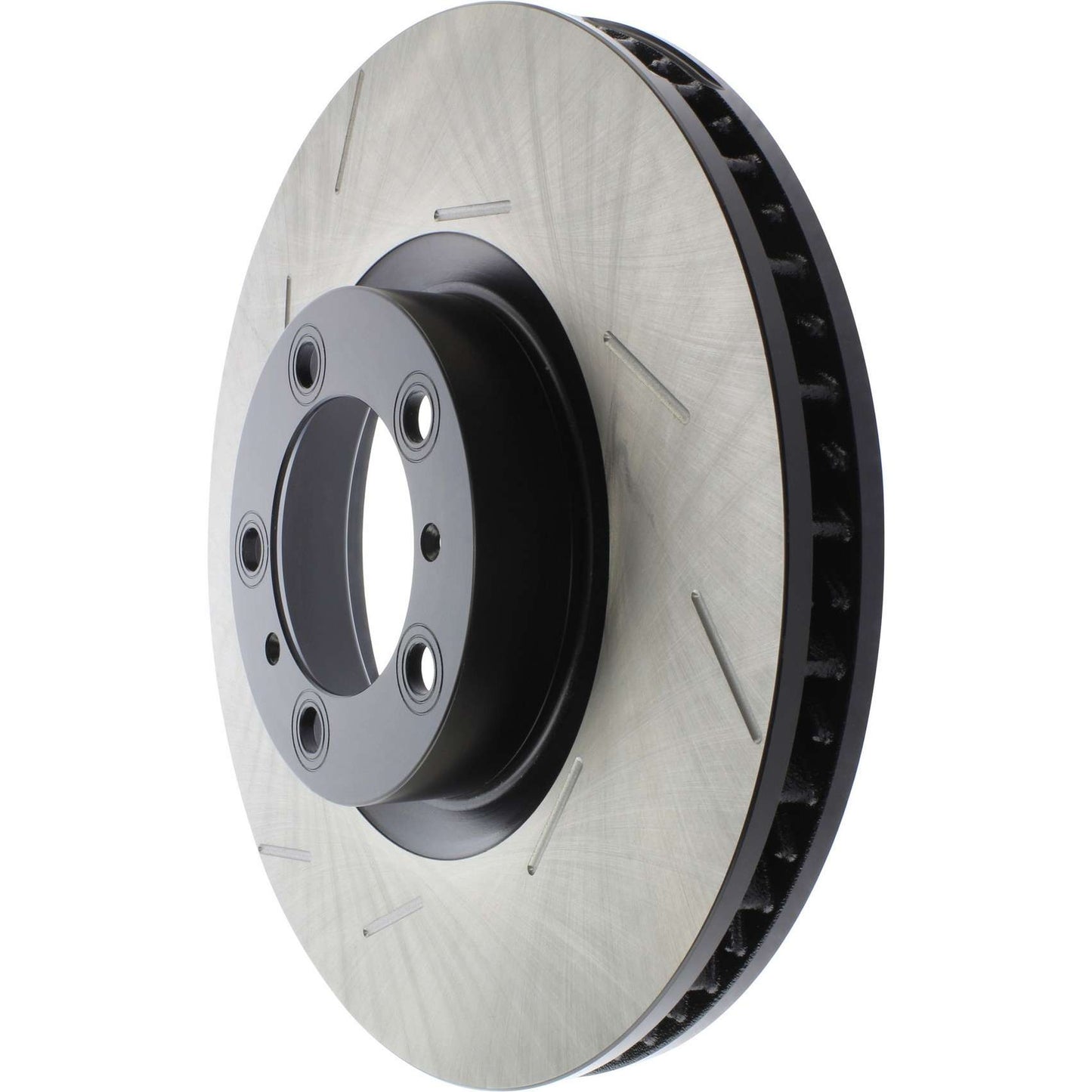 Centric Parts Disc Brake Rotor Premium OE Style Slotted e-coated for 2010-2013 Porsche Panamera 126.37070