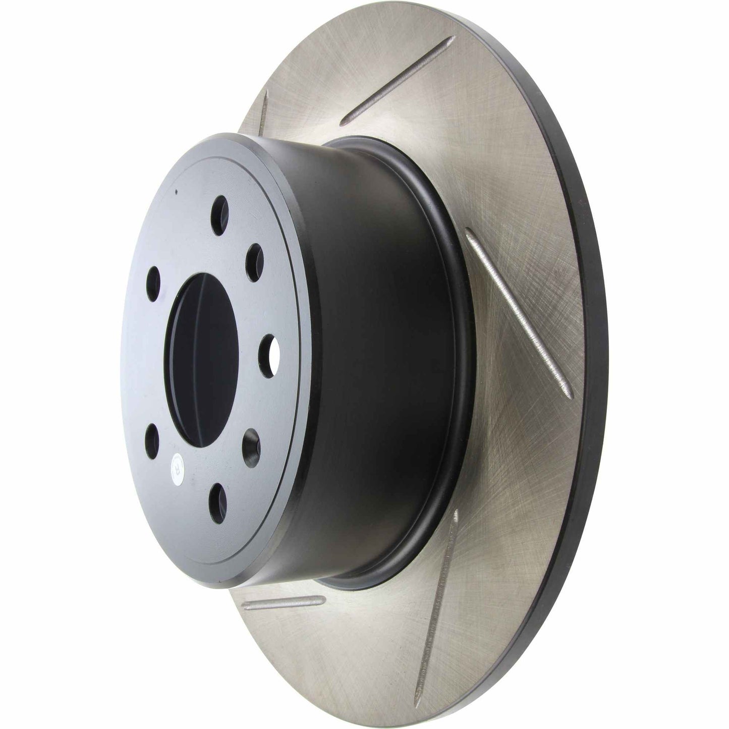 StopTech Sport Slotted Brake Rotor; Rear Left