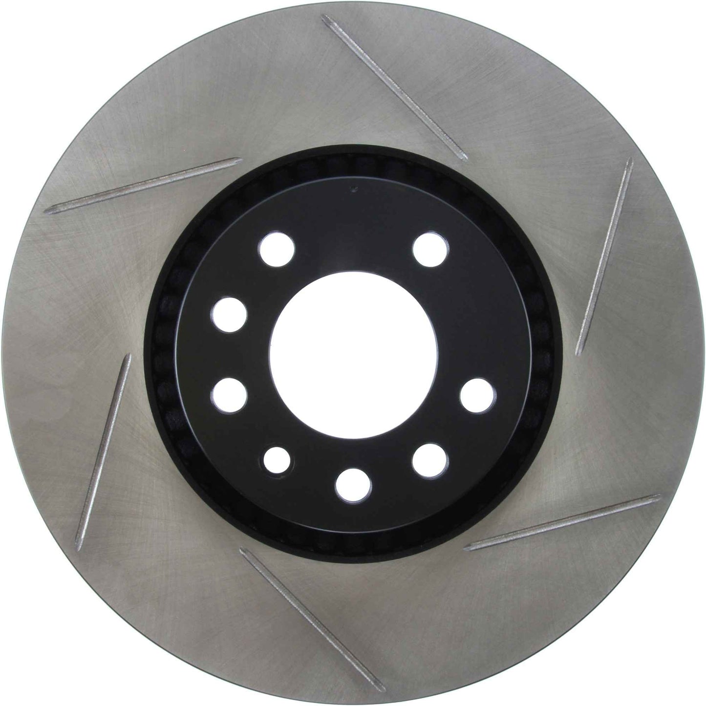StopTech 99-10 Saab 9-5 Slotted Sport CRYO Front Brake Rotor 126.38014CSL
