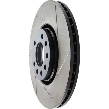 StopTech 99-10 Saab 9-5 Slotted Sport CRYO Front Brake Rotor 126.38014CSL