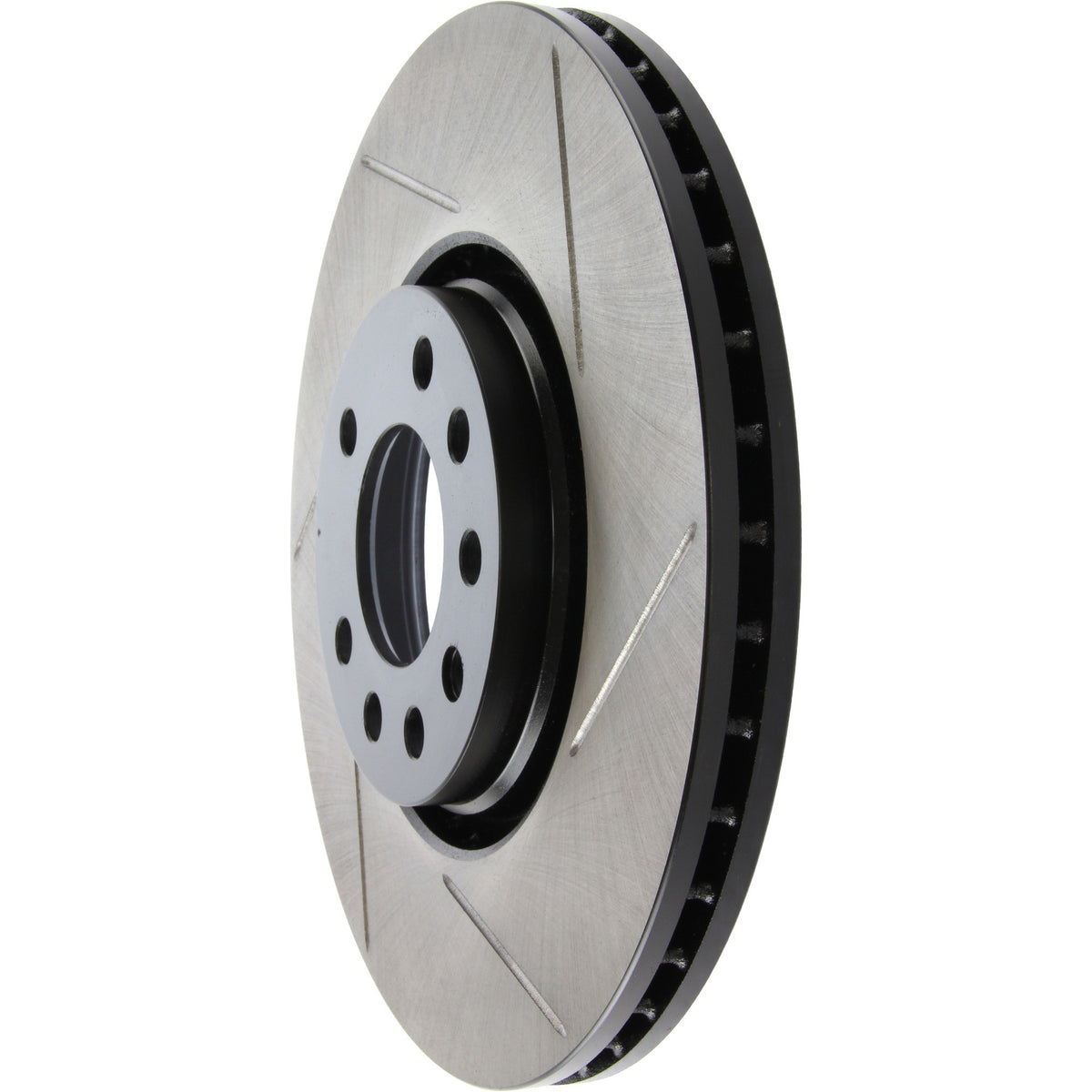 StopTech 99-10 Saab 9-5 Slotted Sport CRYO Front Brake Rotor 126.38014CSL