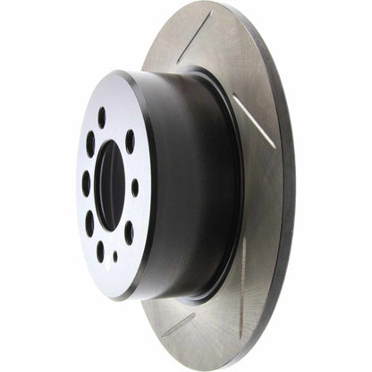 StopTech 90-93 Volvo 240 Rear Left Cryo Slotted Sport Brake Rotor 126.39007CSL