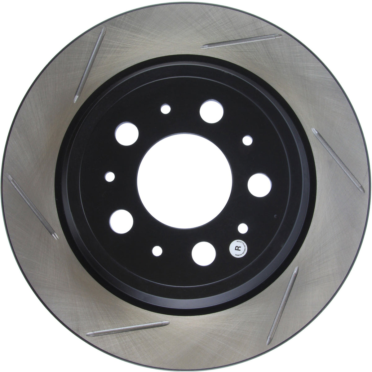 StopTech Sport Slotted Brake Rotor; Rear Left