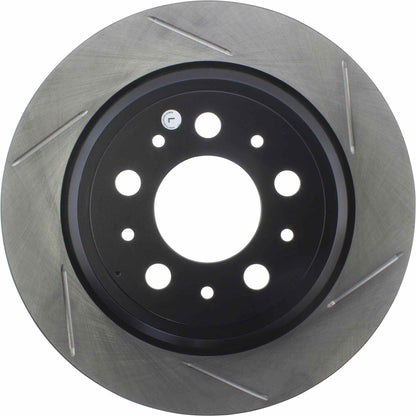 StopTech Sport Slotted Brake Rotor; Rear Left