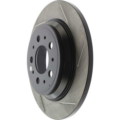 StopTech Sport Slotted Brake Rotor; Rear Left