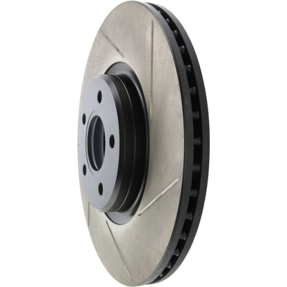 StopTech 06-13 Volvo C70 Front Left Slotted Cryo Sport Brake Rotor 126.39038CSL