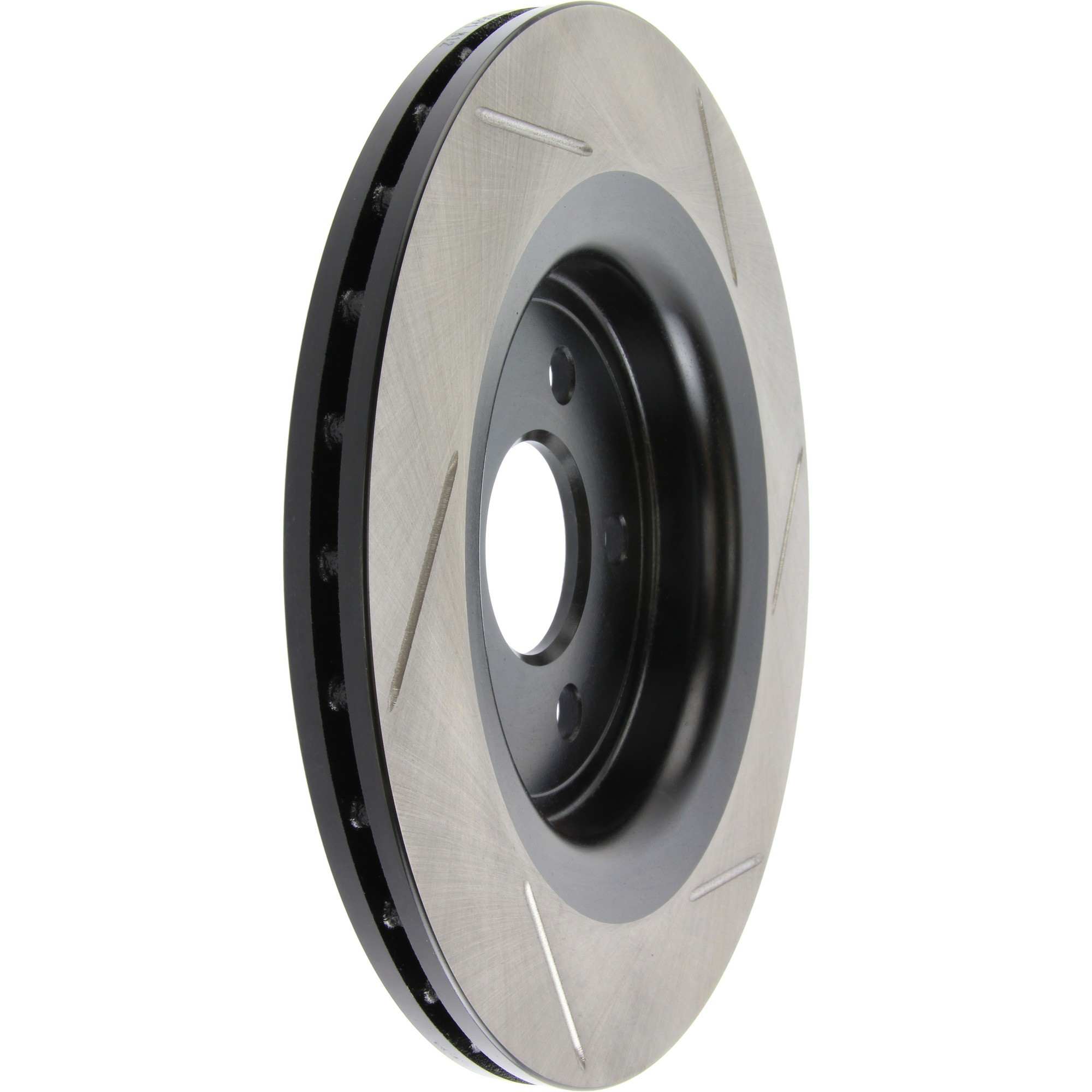 StopTech Sport Slotted Brake Rotor; Rear Left