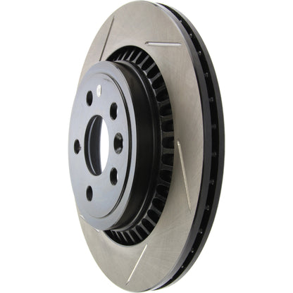 StopTech Sport Slotted Brake Rotor; Rear Left