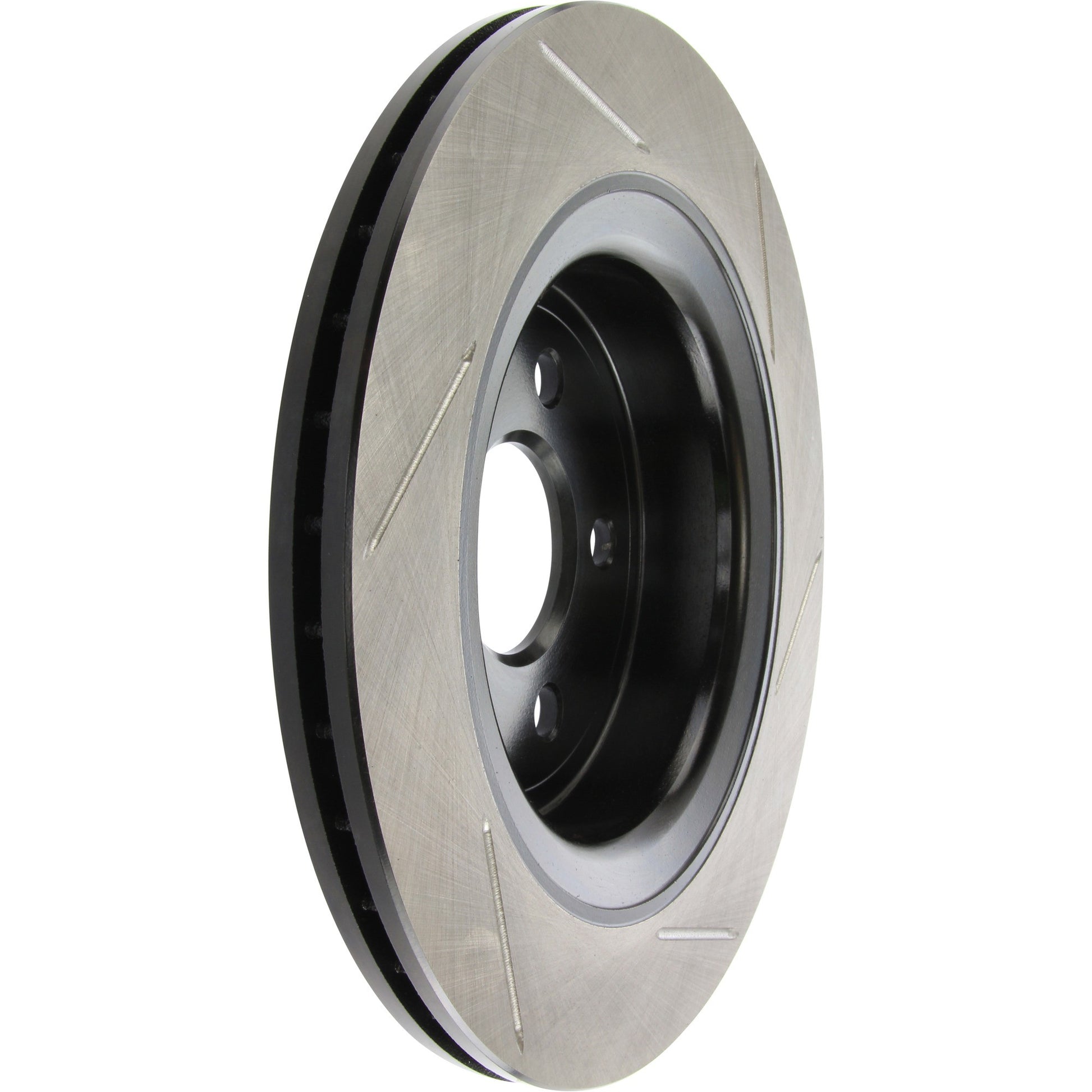 StopTech Sport Slotted Brake Rotor; Rear Left