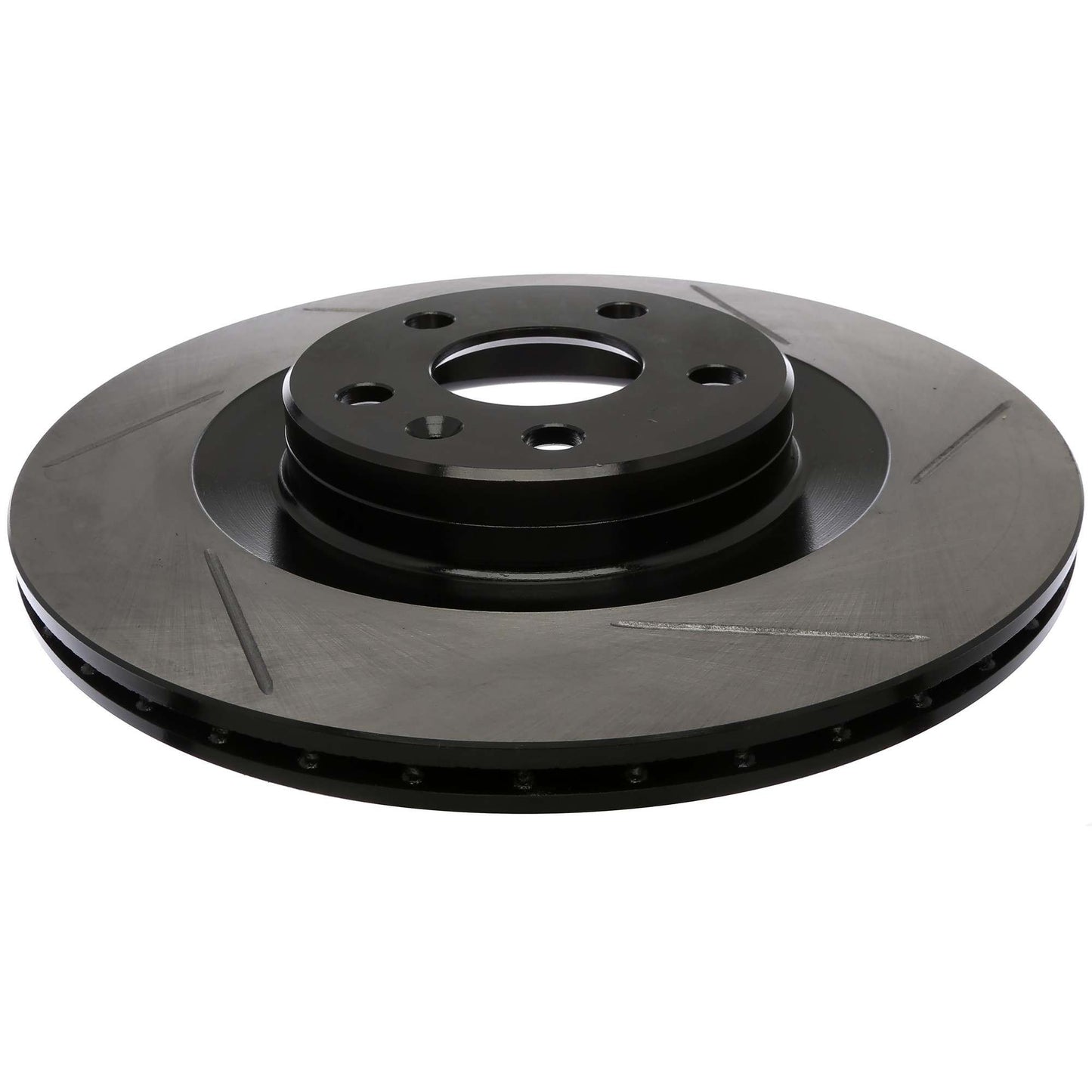 StopTech Sport Slotted Brake Rotor; Rear Left