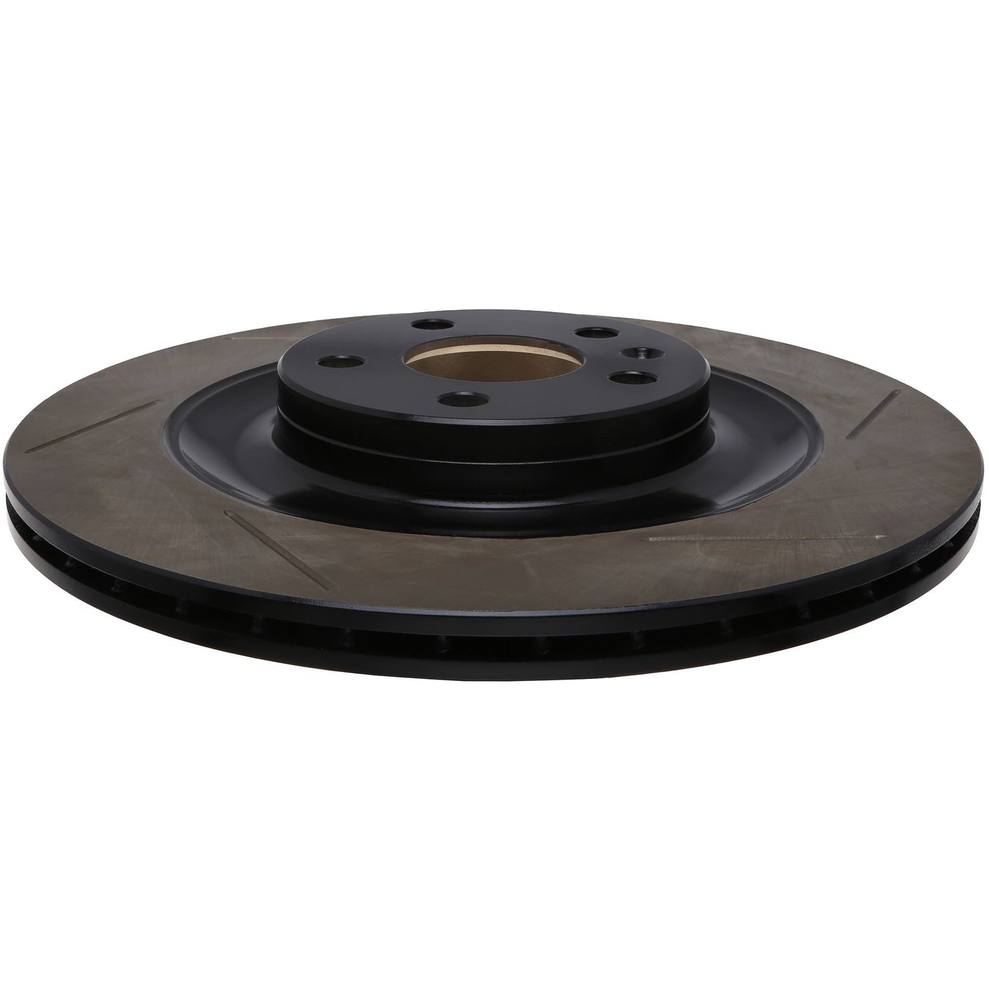 StopTech Sport Slotted Brake Rotor; Rear Left