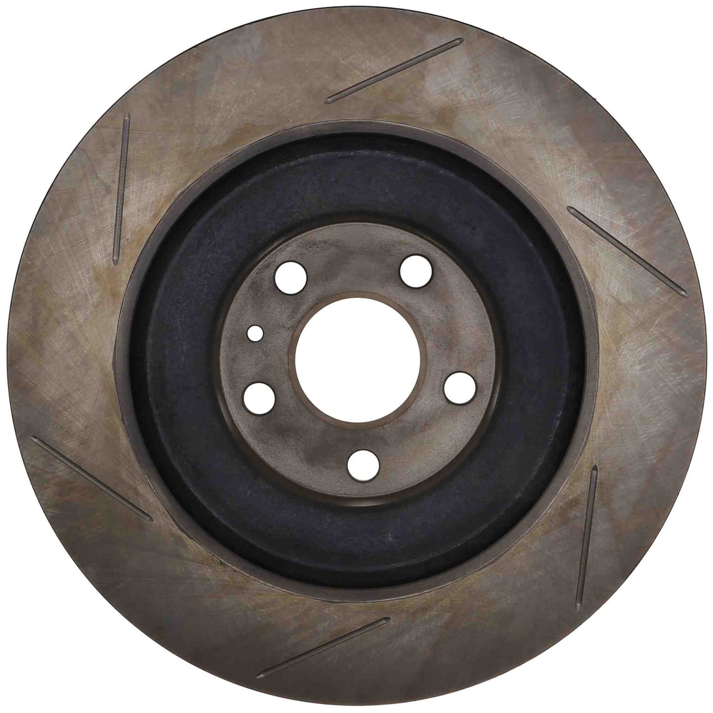 StopTech Sport Slotted Brake Rotor; Rear Left