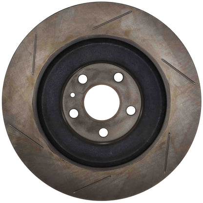 StopTech Sport Slotted Brake Rotor; Rear Left