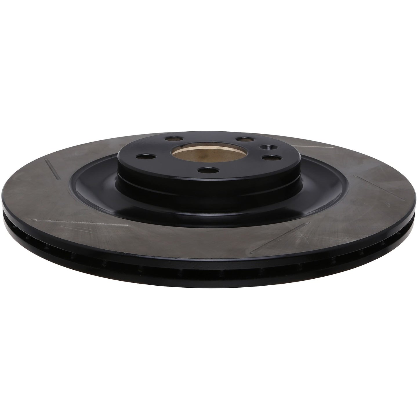 StopTech Power Slot 16-17 Volvo XC90 Rear Right Slotted Rotor 126.39053SR